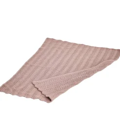 Smallstuff Dukketæppe - Strik - 36x47 cm - Powder