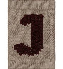 Smallstuff Strikket Bogstav - J - Rosa Alfabet