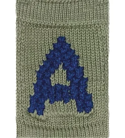 Smallstuff Strikket Bogstav - A - Blå Alfabet