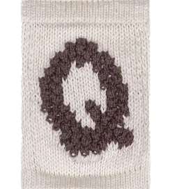 Smallstuff Strikket Bogstav - Q - Natur Alfabet