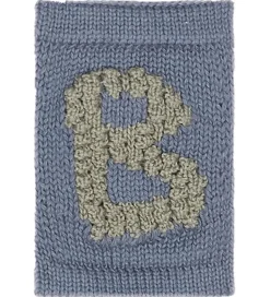 Smallstuff Strikket Bogstav - B - Blå Alfabet