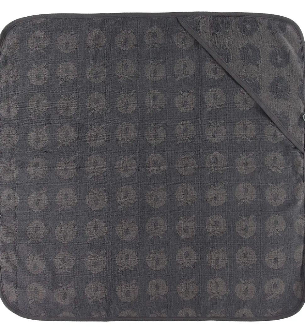 Småfolk Babyhåndklæde - 70x70 cm - Wilde Dove m. Æbler