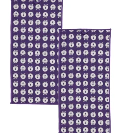 Småfolk Håndklæde - 2-pak - 50x100 - Purple Heart