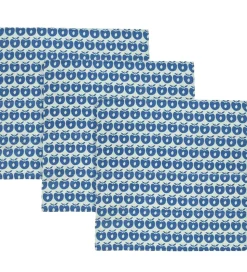 Småfolk Stofbleer - 3-pak - 79x79 - Blue Lolite
