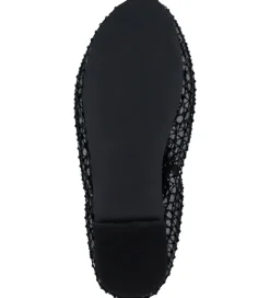 Sofie Schnoor Ballerinasko - Aginsy - Sort m. Rhinsten