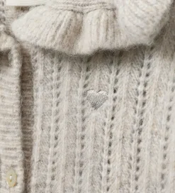 Sofie Schnoor Cardigan - Strik - Hennysk - Ecru Melange