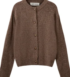 Sofie Schnoor Cardigan - Strik - MauraSY - Brown Melange