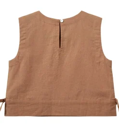 Sofie Schnoor Top - Bomuld/Hør - Ezmask - Rose Brown