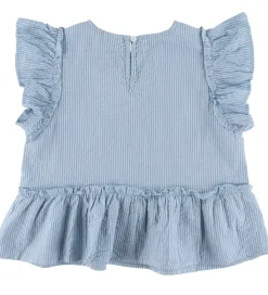 Sofie Schnoor Top - Sallysy - Light Blue Stripe