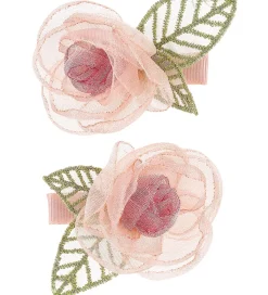 Souza Hårklemmer - 2-pak - Blomster