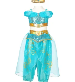 Souza Udklædning - Prinsesse - Amira - Turkis