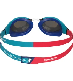 Speedo Svømmebriller - Junior - Rød/Blå