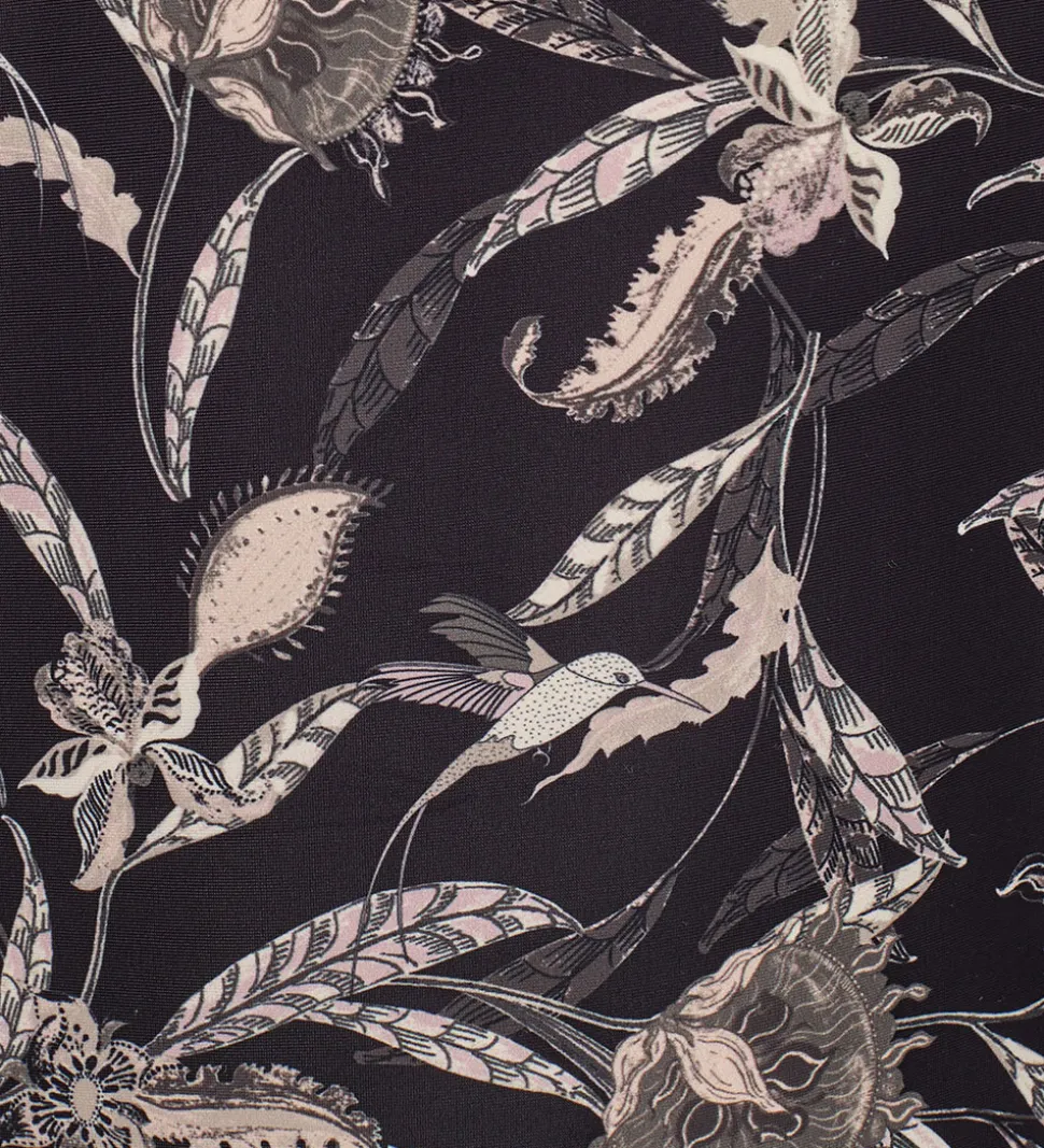 Sport by Sofie Schnoor T-shirt - Louisa - Sort m. Mønster