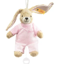 Steiff Musikuro - Hoppel Hase - 20 cm - Pink