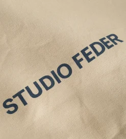 Studio Feder Toilettaske - Celia - Canvas - Sand Beige