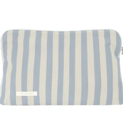 Studio Feder Toilettaske - Celia - Cotton - Pale Blue Stripe
