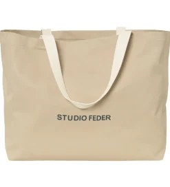 Studio Feder Weekendtaske - Sorella Big Bag - Canvas - Sand Beig