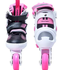 Tempish Rulleskøjter - GoKid Girl - Hvid/Rosa - Inliner