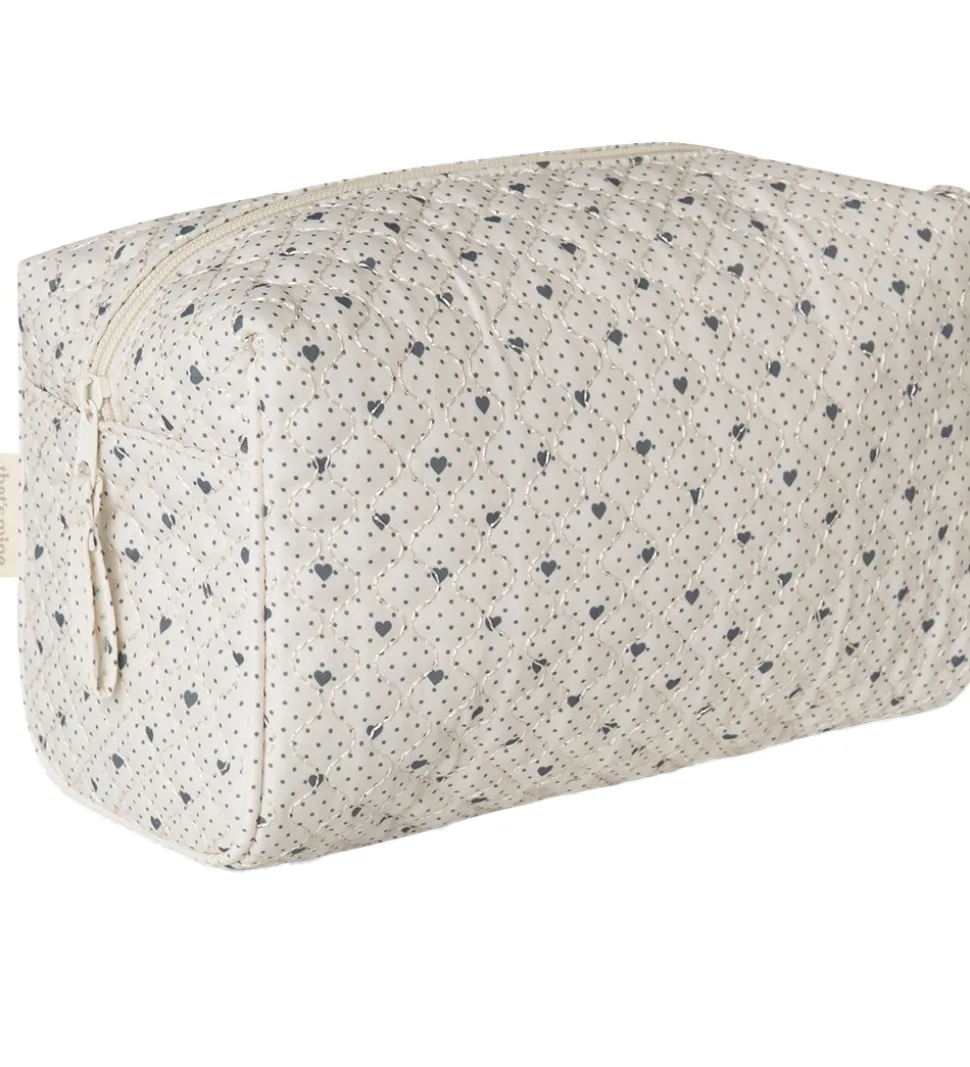 That's Mine Toilettaske - Quiltet - Vigga - Lots of Love Sky