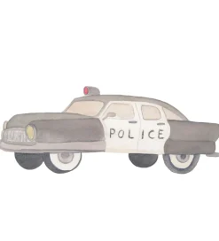 That's Mine Wallsticker - Police Car - Multi