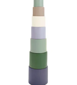 Tiny by Dantoy BIO Plastic Byggebægre - 7 Dele