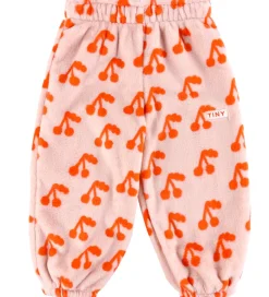 Tiny Cottons Fleecebukser - Cherries - Wild Rose
