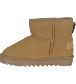 Tommy Hilfiger Bamsestøvler - Fur Boot - Camel