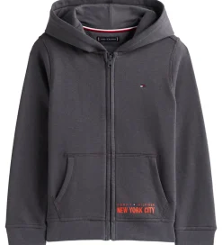 Tommy Hilfiger Cardigan - sweat - Washed Black/Grey