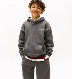 Tommy Hilfiger Hættetrøje - Washed Black