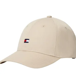 Tommy Hilfiger Kasket - Small Flag - Gulf SandBeige