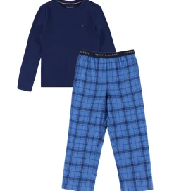 Tommy Hilfiger Nattøj - Preppy Navy/Tonal Check Navy