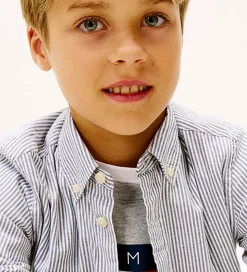 Tommy Hilfiger Skjorte - Dark Night Navy Stripe