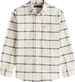 Tommy Hilfiger Skjorte - Window Pane Check - Hvidternet