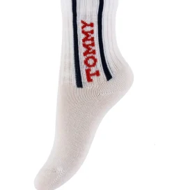 Tommy Hilfiger Strømper - 2-pak - Tommy Original/Hvid