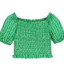 Tommy Hilfiger Top - Printed Smock - Radiant Green