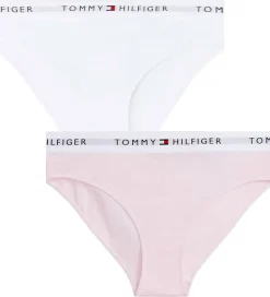 Tommy Hilfiger Trusser - 2-pak - Light Pink/White
