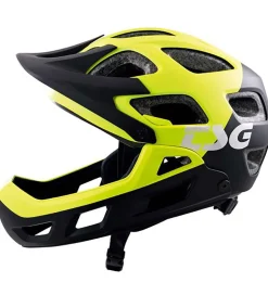 TSG Mountainbikehjelm - Seek FR Graphic - Flow Black/Gul