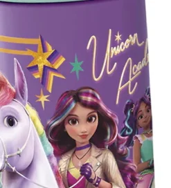 Unicorn Academy Drikkedunk - 410 ml - Lilla/Mint