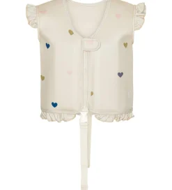 Vanilla Copenhagen Svømmevest - Neo - m. Hjerter - Milk - m. Flæ