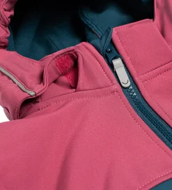 Viking Softshelljakke m. Fleece - Play - Plum/Navy