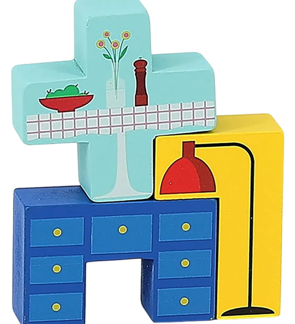 Vilac Logikspil - Træ - 20 Brikker - Flyttevogn