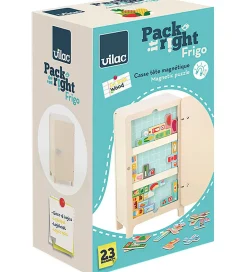 Vilac Logikspil - Træ - 21 Brikker - Køleskab