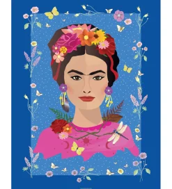 Vissevasse Plakat - 50x70 cm - Frida Kahlo
