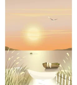 Vissevasse Plakat - 30x40 cm - Dunes