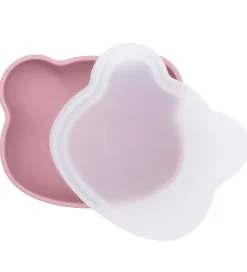 We Might Be Tiny Skål m. Sugekop - Silikone - Dusty Rose