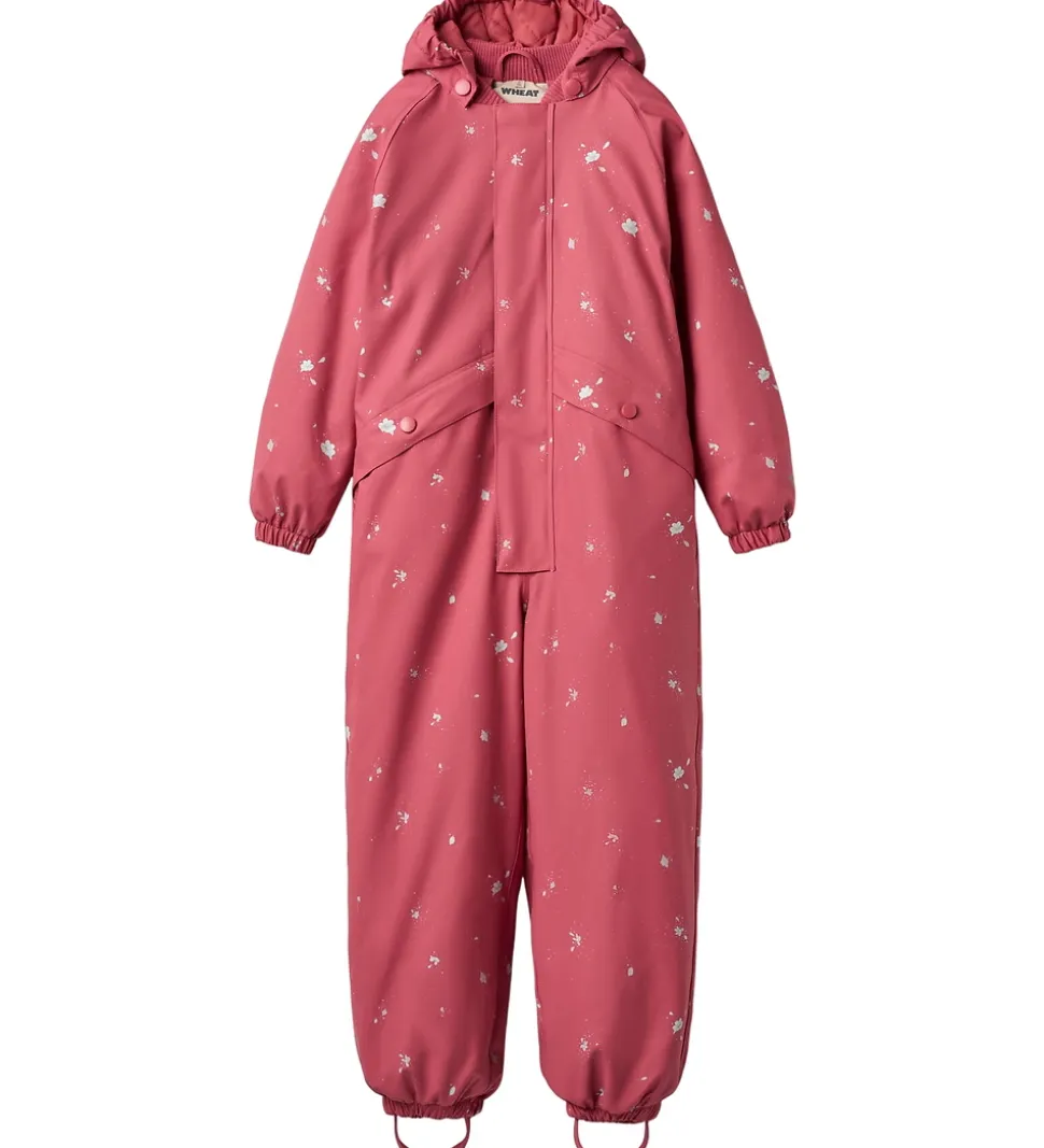 Wheat Regndragt m. Termo - PU - Aiko - Floating Flowers