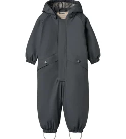 Wheat Regndragt m. Termo - PU - Aiko - Greyblue