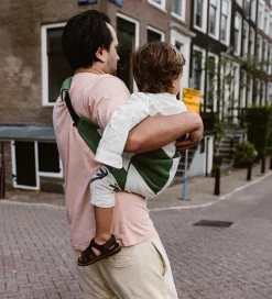 Wildride Bæresele - Green Graphic - Grøn/Hvid