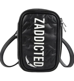 Zadig & Voltaire Skuldertaske/Bæltetaske - Sort m. Tekst