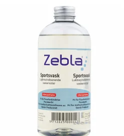 Zebla Sportsvaskemiddel - 500 ml - Parfumefri
